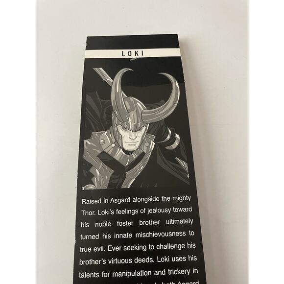 Marvel Loki Season Socks Animigos Collection BIO WORLD Size 10-13 UNUSED - Picture 6 of 7